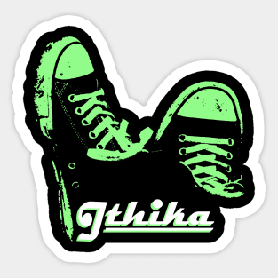 Ithika Shoe Design Sticker